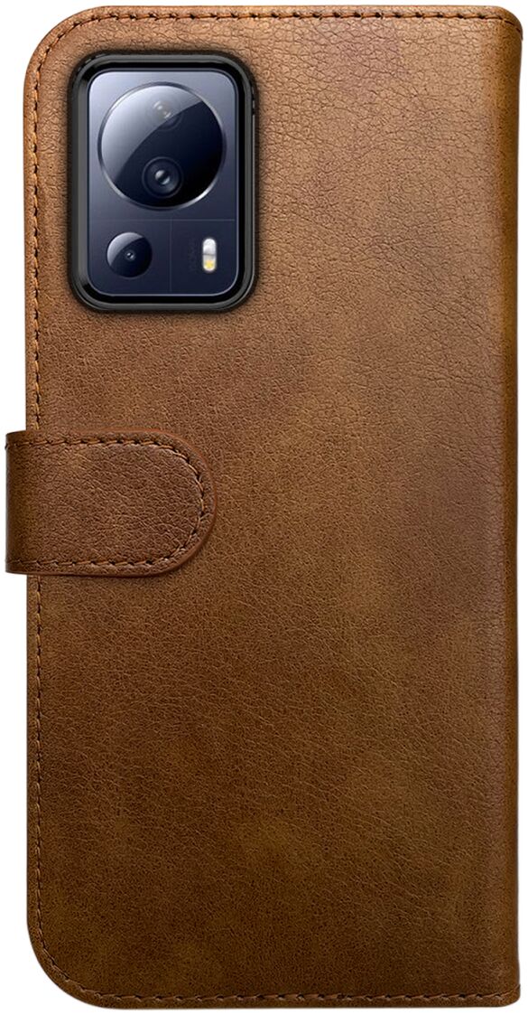 Rosso Element Xiaomi 13 Lite Hoesje Book Cover Wallet Bruin afbeelding 2
