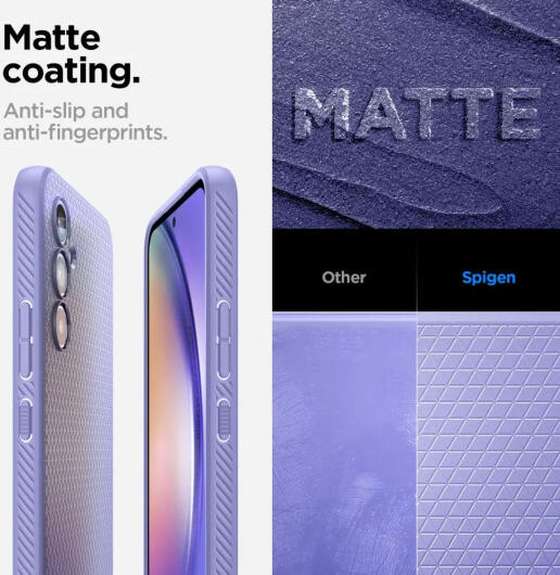 Spigen Liquid Air Samsung Galaxy A54 Hoesje Back Cover Violet afbeelding 6