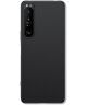Sony Xperia 1 V Hoesje Dun TPU Matte Back Cover Zwart