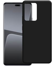 Xiaomi 13 Lite Hoesje Dun TPU Matte Back Cover Zwart