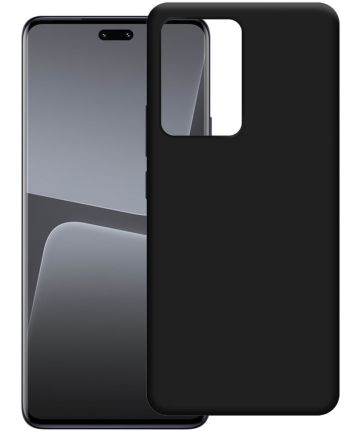 Xiaomi 13 Lite Hoesje Dun TPU Matte Back Cover Zwart Hoesjes