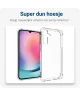 Samsung Galaxy A24 Hoesje Flexibel TPU met Koord Transparant