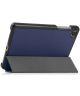 Lenovo Tab M8 Gen 4 Hoes Tri-Fold Book Case met Standaard Blauw