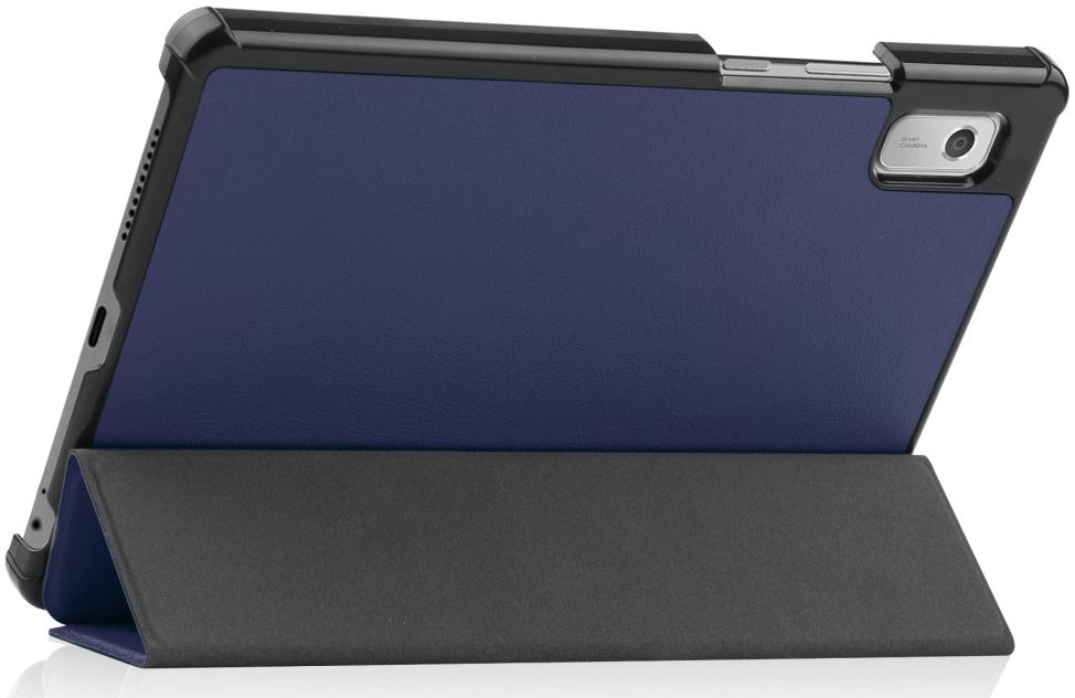 Lenovo Tab M9 Hoes Tri-Fold Book Case met Standaard Blauw afbeelding 10