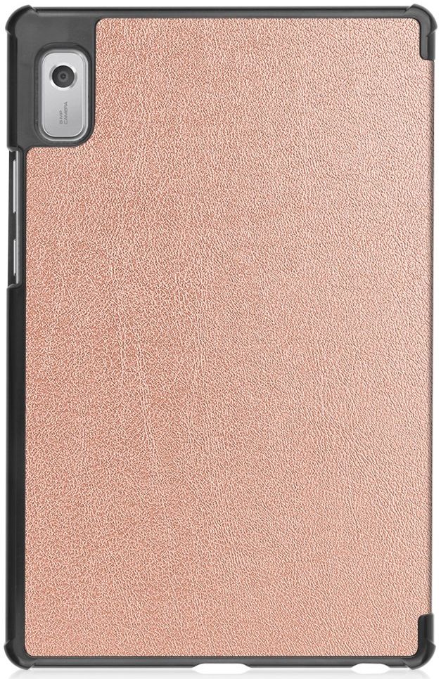 Lenovo Tab M9 Hoes Tri-Fold Book Case met Standaard Roze Goud afbeelding 9