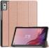 Lenovo Tab M9 Hoes Tri-Fold Book Case met Standaard Roze Goud