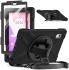 Lenovo Tab M9 Hoes met Screen Protector en Handriem Full Protect Zwart afbeelding 12