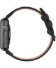 Rosso Deluxe - Apple Watch Bandje - 1-10/SE - 38/40/41/42MM - Echt Leer - Zwart