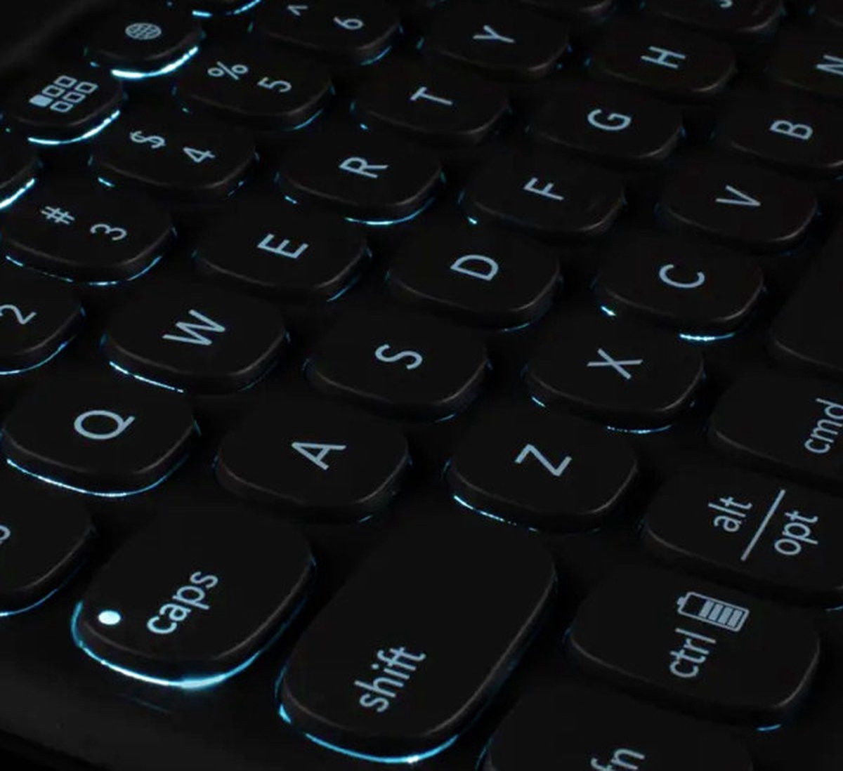 ZAGG Pro Keys iPad Air 10.9/Pro 11 Toetsenbord Hoes met Trackpad Zwart afbeelding 7