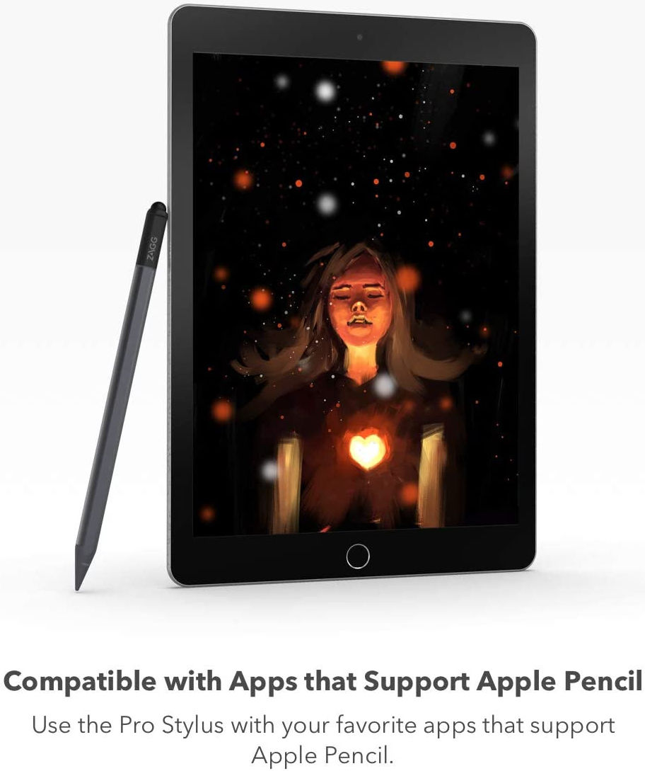 ZAGG Pro Stylus - Actieve Stylus Pen voor Apple iPad Zwart afbeelding 6