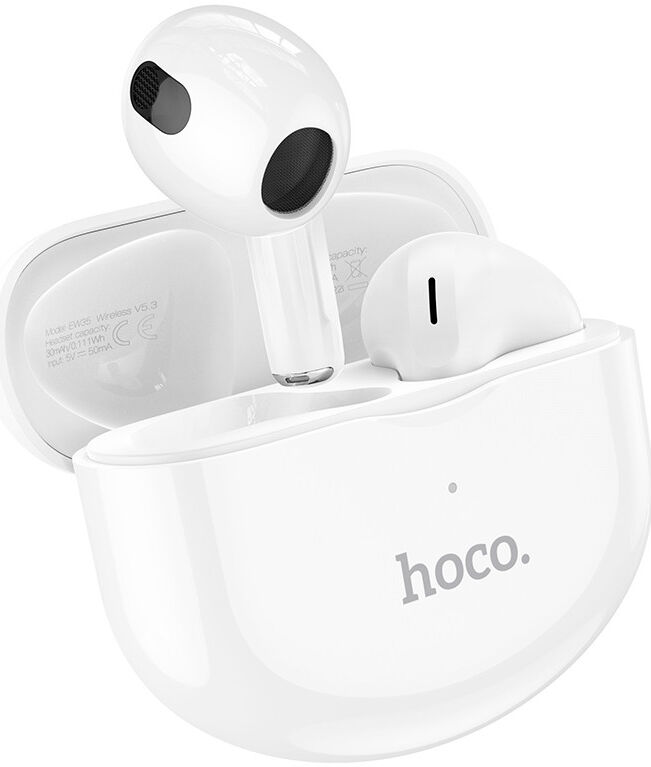 Hoco EW35 Draadloze Bluetooth Oordoppen Wit afbeelding 2