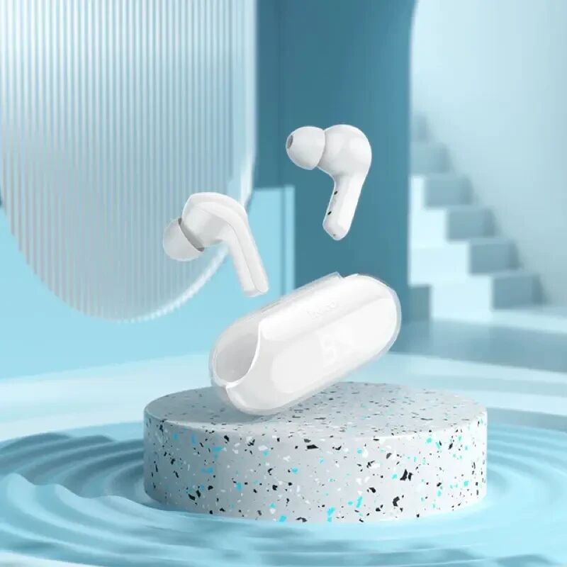 Hoco EW39 Bright Draadloze Bluetooth Oordoppen Geel afbeelding 2