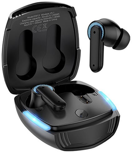Hoco EW13 Draadloze Bluetooth Gaming Headset Noise Cancelling Zwart afbeelding 3