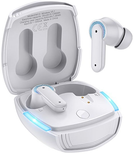 Hoco EW13 Draadloze Bluetooth Gaming Headset Noise Cancelling Grijs afbeelding 3