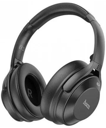 Hoco W37 Draadloze Stereo Koptelefoon met Active Noise Canceling Zwart Headsets