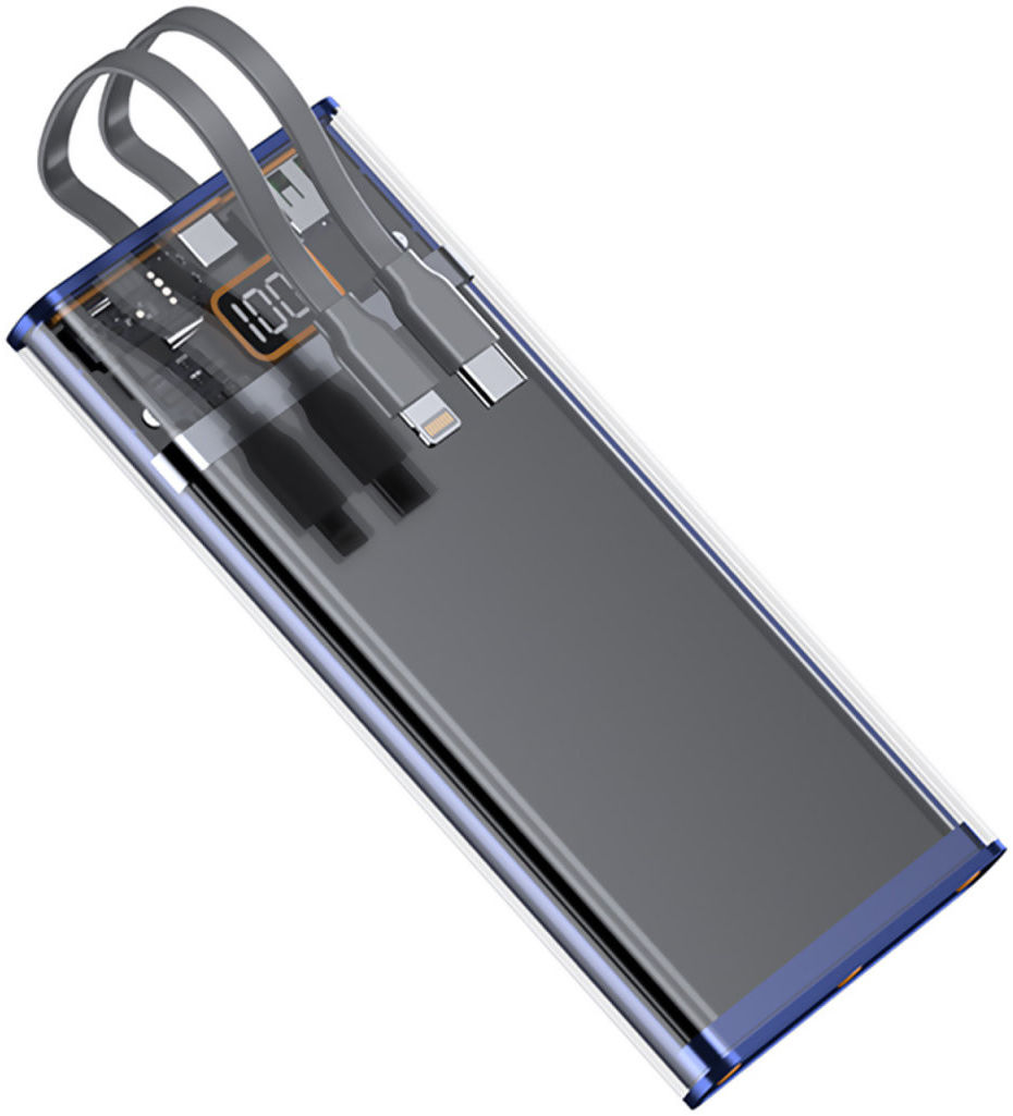 4smarts Powerbank 10.000 mAh Power Delivery Quick Charge 22.5W Blauw afbeelding 2