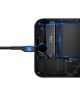 Baseus Uitrekbare USB 2.0 naar Lightning Kabel Krulsnoer 1M 2A Zwart