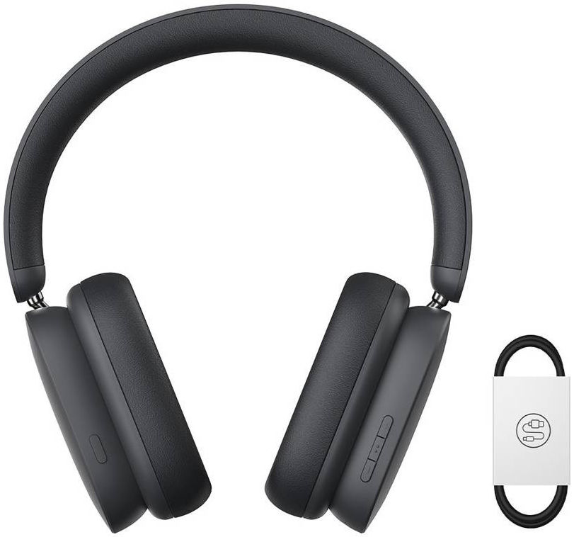 Baseus Bowie H1 Noise-Cancelling Draadloze Koptelefoon Grijs afbeelding 10