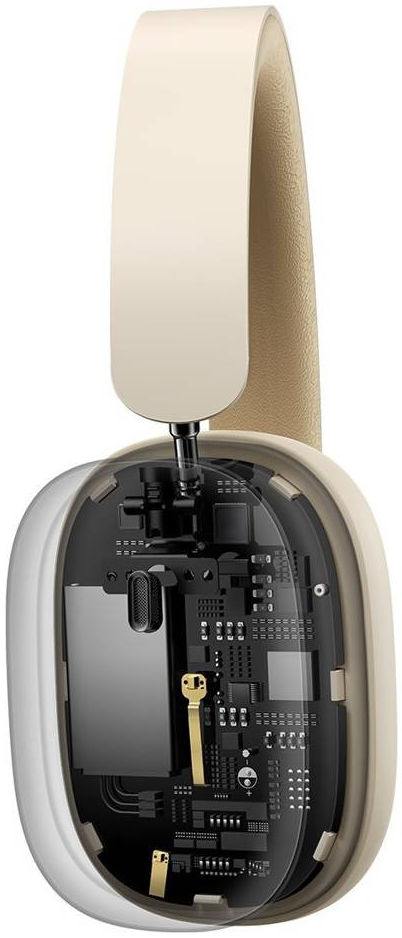 Baseus Bowie H1 Noise-Cancelling Draadloze Koptelefoon Beige afbeelding 13