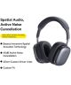 Baseus Bowie H2 Noise Cancelling Bluetooth Over-Ear Koptelefoon Grijs