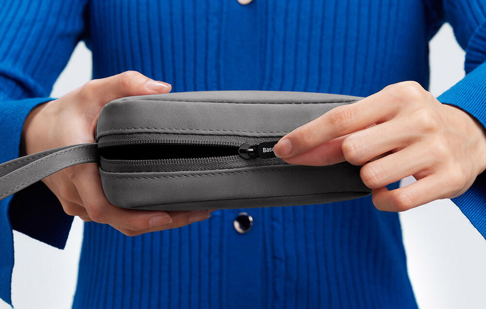 Baseus Opbergtas voor Kabels en Accessoires - Organizer Grijs afbeelding 5