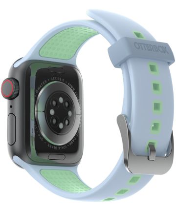 OtterBox Apple Watch Bandje - 1-10/SE - 42/41/40/38MM - Siliconen - Blauw Bandjes