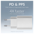 Mobilize 25W Power Delivery / PPS Charge USB-A en USB-C Adapter Wit afbeelding 5