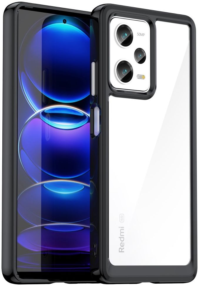 Xiaomi Redmi Note 12 Pro 5G / Poco X5 Pro Hoesje Backcover Zwart afbeelding 1
