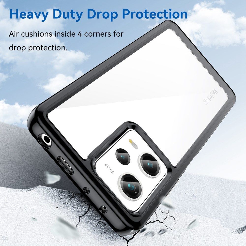 Xiaomi Redmi Note 12 Pro 5G / Poco X5 Pro Hoesje Backcover Zwart afbeelding 2