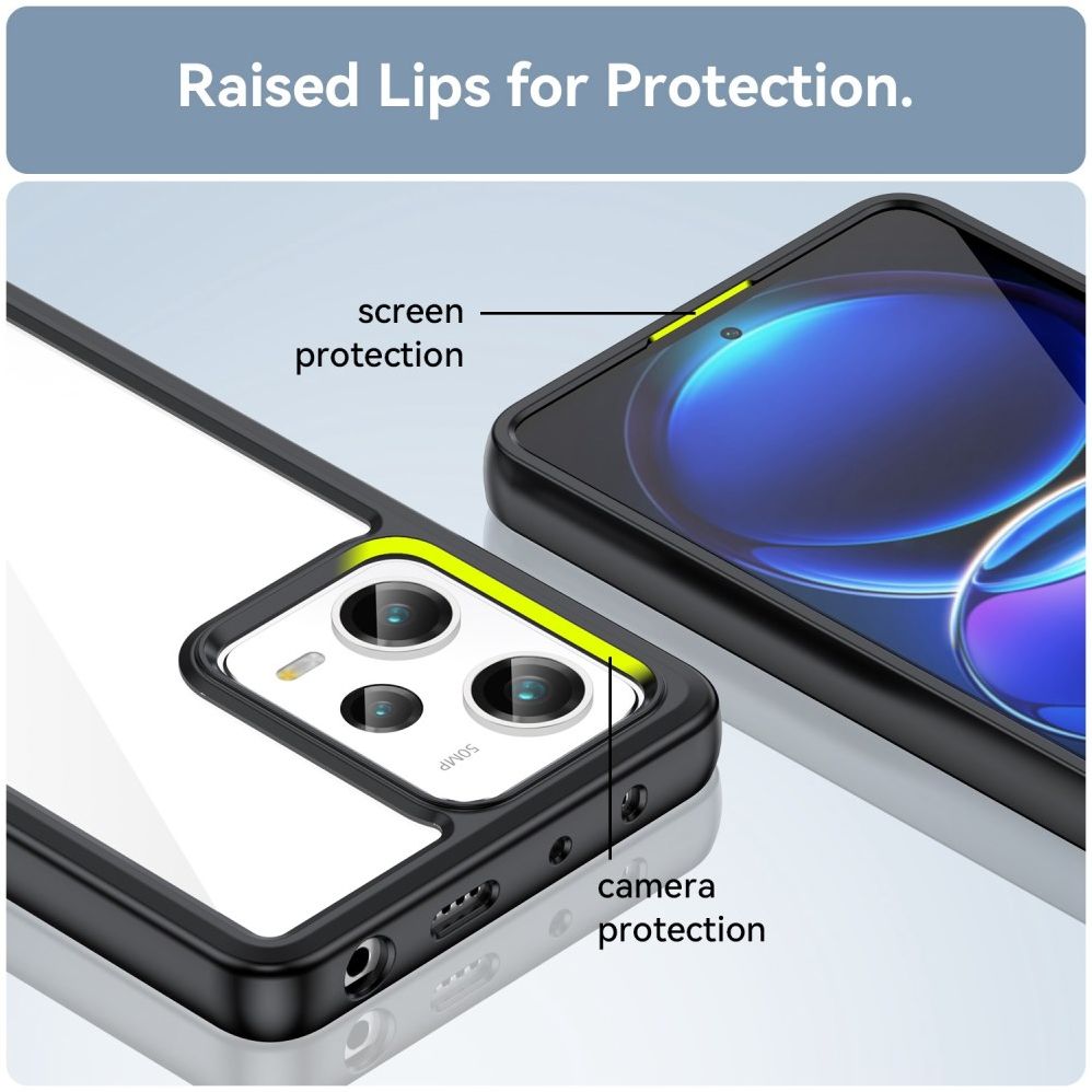 Xiaomi Redmi Note 12 Pro 5G / Poco X5 Pro Hoesje Backcover Zwart afbeelding 5