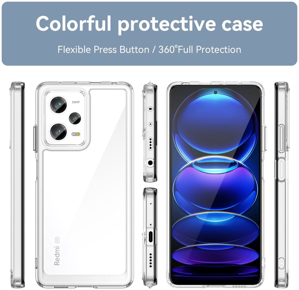 Xiaomi Redmi Note 12 Pro 5G / Poco X5 Pro Hoesje Backcover Transparant afbeelding 8