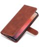 AZNS OnePlus Nord CE 2 Lite/Realme 9 Pro Hoesje Wallet Book Case Bruin
