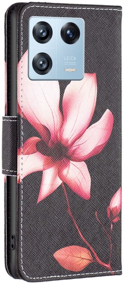 Xiaomi 13 Pro Hoesje Portemonnee Book Case Bloem Print afbeelding 7