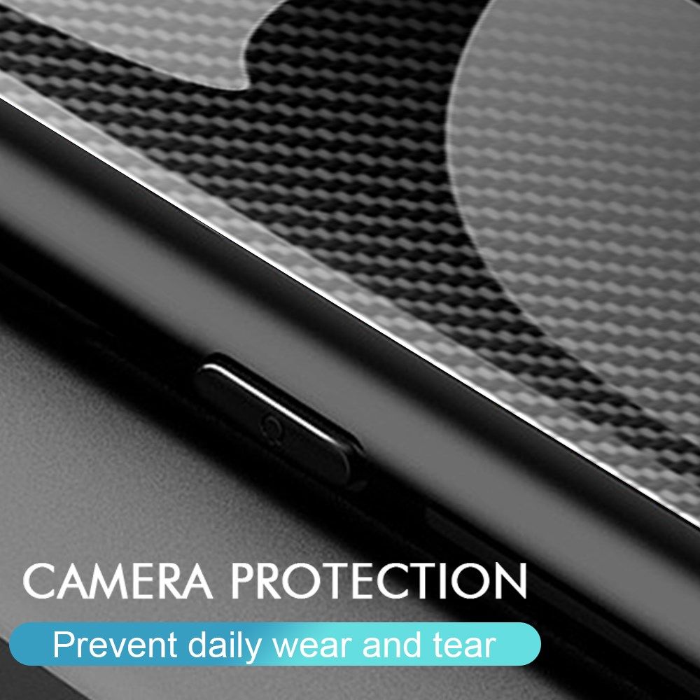 Xiaomi Redmi Note 12 5G / Poco X5 Hoesje Carbon Fiber Back Cover Roze afbeelding 4