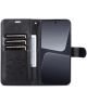 AZNS Xiaomi 13 Hoesje Wallet Book Case Kunstleer Zwart