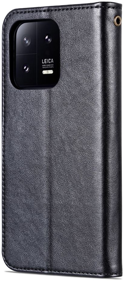 AZNS Xiaomi 13 Hoesje Wallet Book Case Kunstleer Zwart afbeelding 10