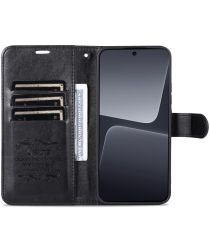 AZNS Xiaomi 13 Pro Hoesje Wallet Book Case Kunstleer Zwart