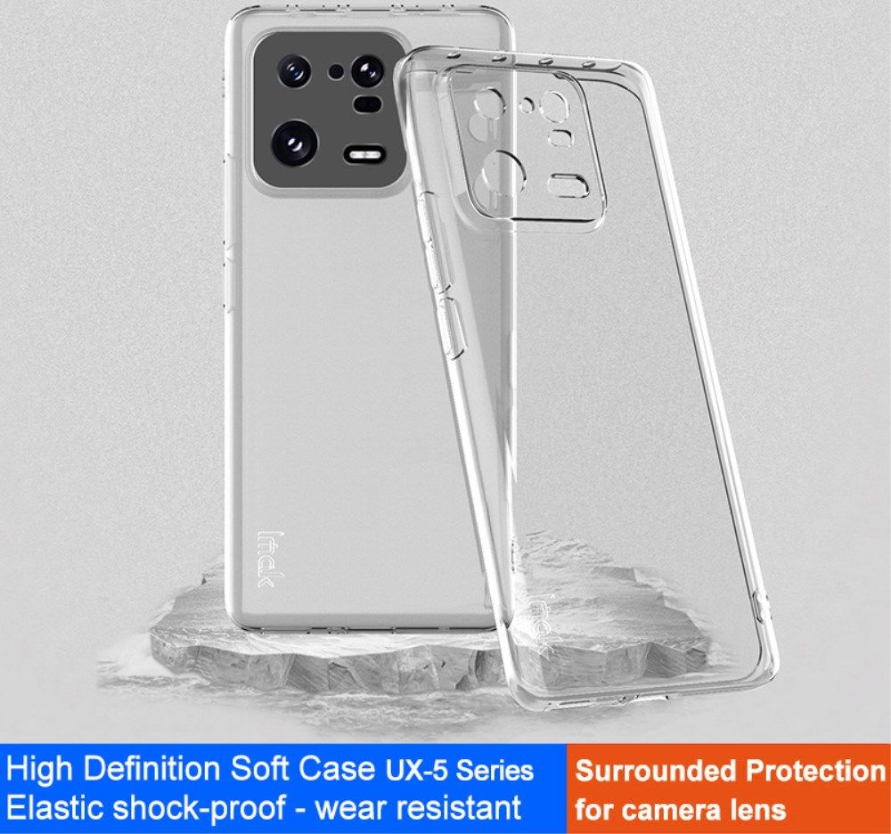Imak UX-10 Xiaomi 13 Pro Hoesje Flexibel TPU Transparant afbeelding 2