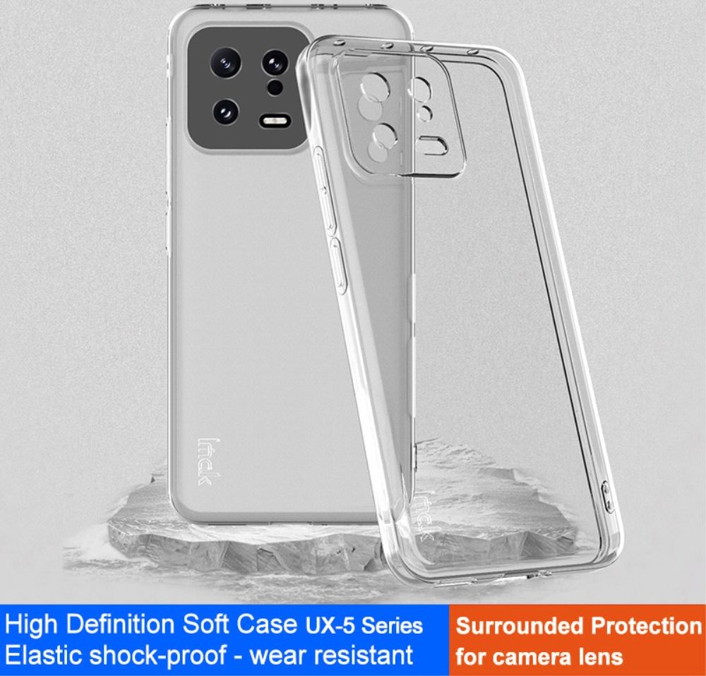 Imak UX-10 Xiaomi 13 Hoesje Flexibel TPU Transparant afbeelding 2