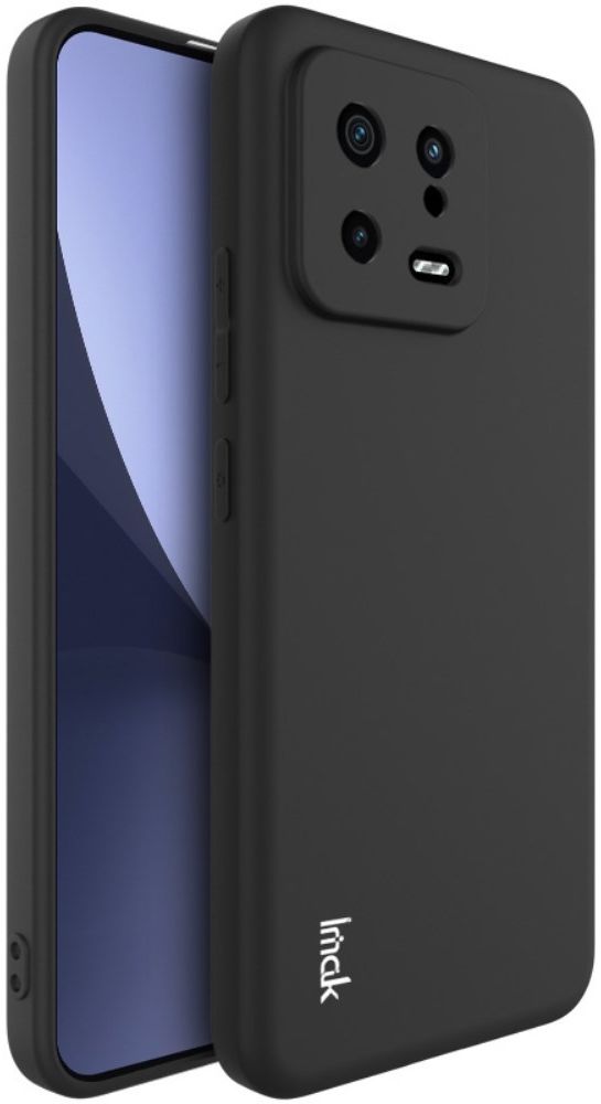 IMAK UC-3 Xiaomi 13 Hoesje Dun TPU Back Cover Zwart afbeelding 1
