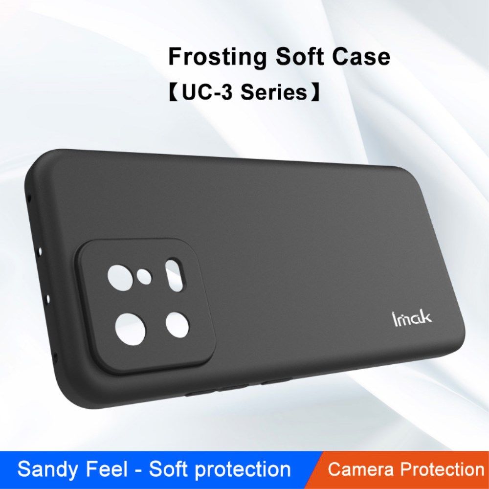 IMAK UC-3 Xiaomi 13 Hoesje Dun TPU Back Cover Zwart afbeelding 3