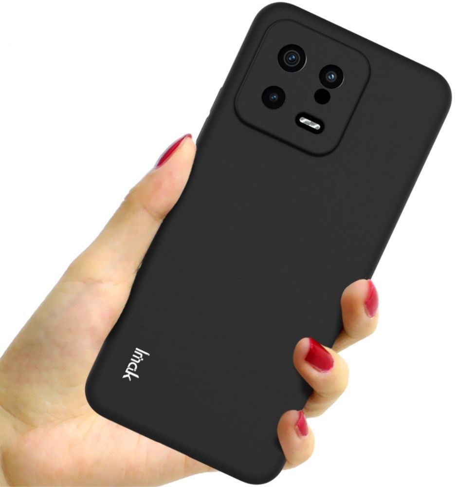 IMAK UC-3 Xiaomi 13 Hoesje Dun TPU Back Cover Zwart afbeelding 2