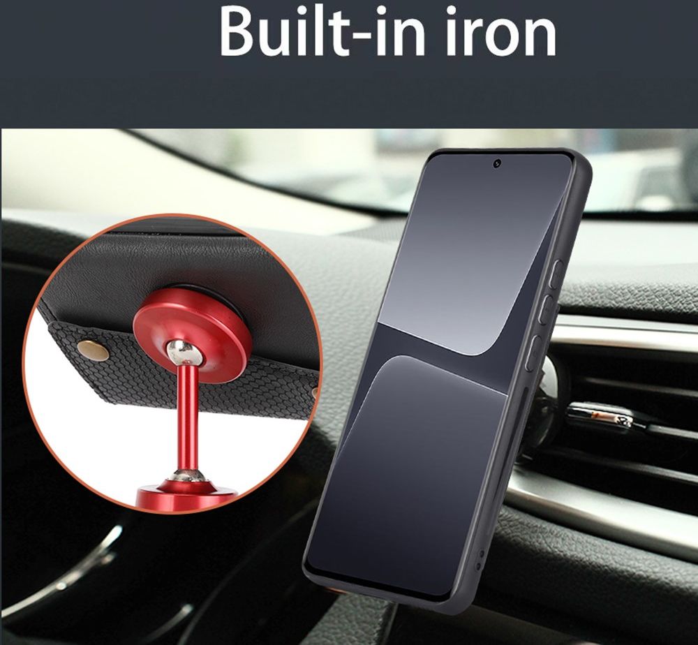 Xiaomi 13 Pro Zwart 3 in 1 Back Cover Portemonnee Hoesje Zwart afbeelding 4
