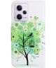 Xiaomi Redmi Note 12 5G/Poco X5 Hoesje Portemonnee Tree Print