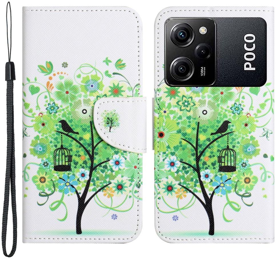 Xiaomi Redmi Note 12 Pro / Poco X5 Pro Hoesje Boom Print afbeelding 1