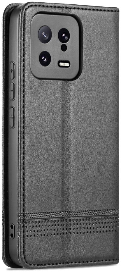 AZNS Xiaomi 13 Hoesje Portemonnee Book Case Kunstleer Zwart afbeelding 11