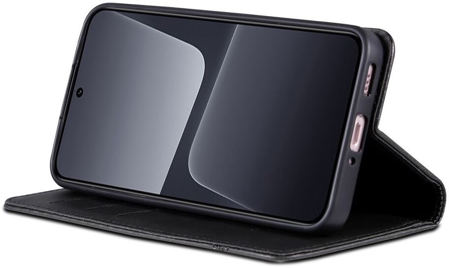 AZNS Xiaomi 13 Hoesje Portemonnee Book Case Kunstleer Zwart afbeelding 5