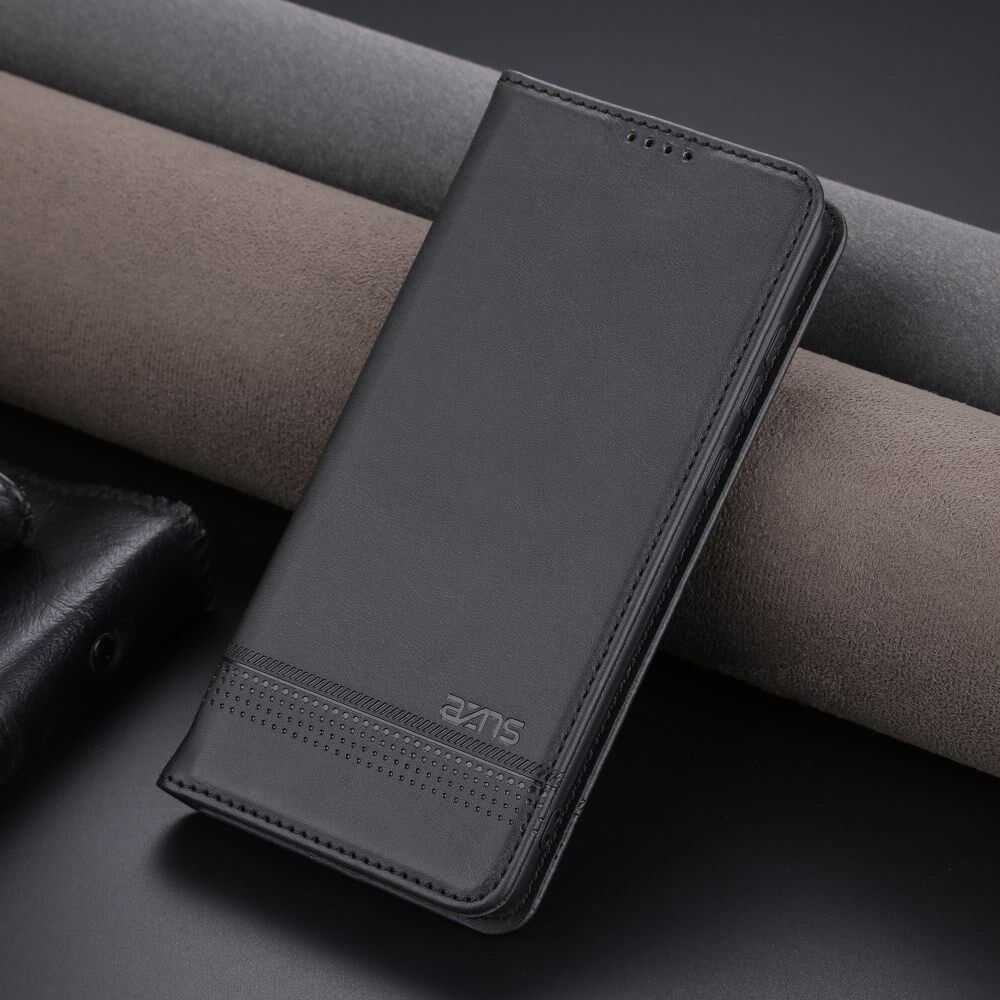 AZNS Xiaomi 13 Hoesje Portemonnee Book Case Kunstleer Zwart afbeelding 9