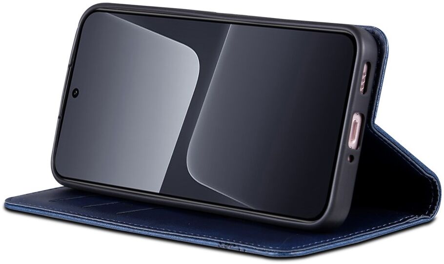 AZNS Xiaomi 13 Hoesje Portemonnee Book Case Kunstleer Blauw afbeelding 5