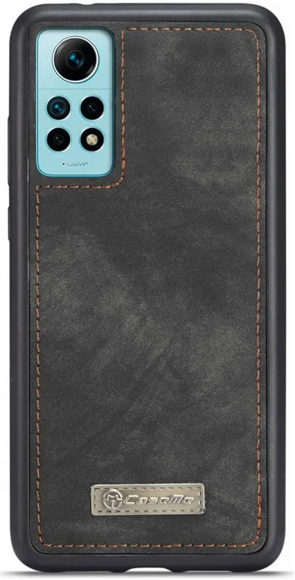 CaseMe 008 Xiaomi Redmi Note 12 Pro 4G Book Case Zwart afbeelding 3